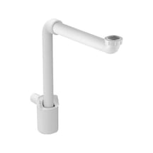 Geberit 151.116.11.1 Lavabo Sifonu Yer Tasarrufu  1/4 D32 Beyaz
