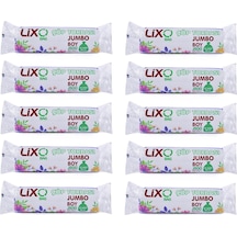 Lixo J-500 Jumbo Boy Çöp Torbası 80 x 110 CM 10'lu Rulo 10 Paket 100 Adet