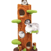 Ağaç Temalı Kedi Evi 160 Cm