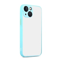 İphone 13 Kılıf Montreal Silikon Kapak - Turkuaz