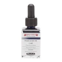 Schmincke Aero Color Akrilik Mürekkep 28 Ml. 401 Prussian Blue Diğer