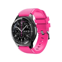Huawei Watch Gt5 Gt4 Gt2e Gt2 Gt3 Gt3 Pro Honor Watch 2 Uyumlu Silikon Kordon Pembe