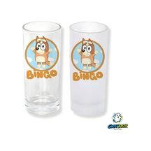 Bluey Buzlu / Buzsuz Seçenekli Rakı Bardağı 1 Adet Şık Sunum Bardağı 0270
