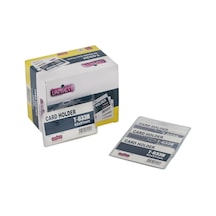 Lamiess T-033 H Yatay Plastik Kart Poşeti 100'Lü