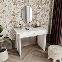 Julia Beyaz Makyaj Masası