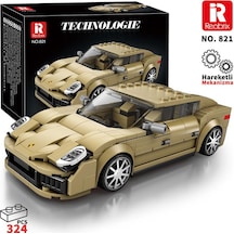 Reobrix Creator 821 Porsche Panamera Spor Araba Yaratıcı Yapı Blok Seti Building Blocks - 324 Parça