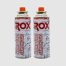 Rox Kamp Gazı Valfli Kartuş 227 G - 2Li Set Çok Renkli