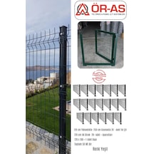 Panel Çit Takım 120 Cm Yükseklik 50 Mt Uzunluk 120 X 100 Kapı