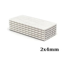 2x4mm Neodyum Güçlü Mıknatıs - Neodim Magnet
