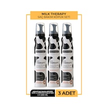 Milk Therapy Saç Köpüğü 200 Ml 3 Adet - Isıyı Karşı Koruma, Nemlendirme