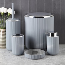 Perotti Lisbone Banyo Seti Silver- Gri