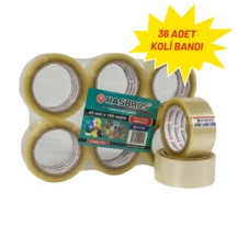 Hasbros 45mmx100m Koli Bandı - 36 Adet 36 Adet