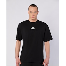 Kappa Jose Tee Erkek Siyah Regular Tişört