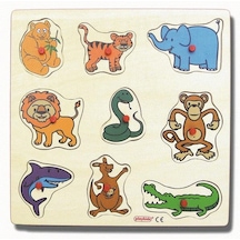 Vahşi Hayvanlar Puzzle (30X30 Cm)