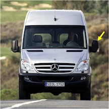 Mercedes Benz Sprinter 2007-16 Sol Yan Dış Ayna Camı A0028115233