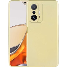 Mi 11t Pro 5g Kılıf Klfs Premier Silikon Kapak - Gold Gold