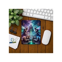 Fantastik Satranç Baskılı Oyuncu Mousepad 071