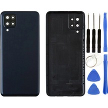 Samsung M12 Sm-m127 Uyumlu Arka Pil Kapağı Siyah + Tamir Seti Çok Renkli