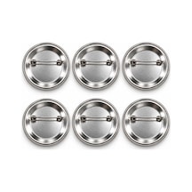Vintage Burgular Ve Yıldızlar - 6 Lı 58mm Rozet Seti Çok Renkli