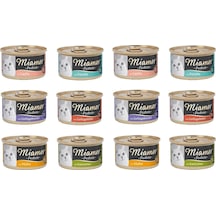 Miamor Pastete 6 Çeşit Karma Kedi Konserve 12 x 85 G