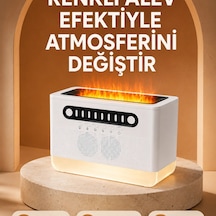 Type-c Şarjlı Kablosuz Hoparlör Beyaz Gürültü Ve Atmosfer Işığı