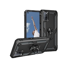 Oppo A72 Yüzüklü Standli Vega Kilif Ekran Koruyucu 510713493