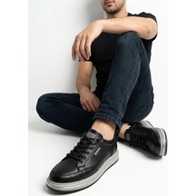 Pierre Cardin Erkek Kışlık Su Geçirmez %100 Deri Siyah Sneaker Ayakkabı Yenilikçi Tarzıyla Şıklığı Ve Konforu Bir Arada Sunar