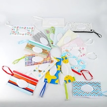 Balık-eva Bebek Islak Mendil Kese Taşınabilir Mendil Kılıfı Kapak Çevirin Snap-askı Yeniden Kullanılabilir Peçetelik 46878699