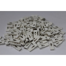 Koodmax-2 Pin 2.54Mm Uzun Tip Dişi Jumper - Beyaz 10 Adet