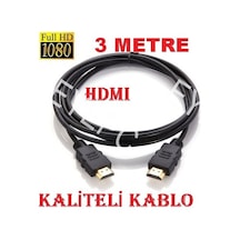Görüntü Ses Aktarim Kablosu Hdmi 3Metre Kablo