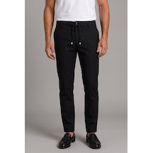 Bisse Siyah Jogger İpli Spor Pantolon Pns26y26105 D-90