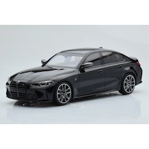 1:18 Ölçek Minichamps 2020 Bmw M3 G80 - Black Diecast Metal Minyatür Model Araba 25cm