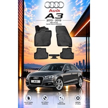Audi A3 2013-2019 Aracınıza Özel Üretim Havuzlu Paspas Takımı A+ -mod-