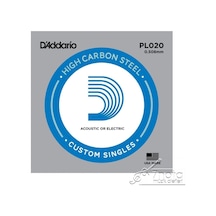 Pl020 Elektro Ve Akustik Tek Tel Plain Steel 020