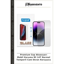 Premium Cep Aksesuarı Mobil Koruma Mi 14t Normal Temperli Cam Ekran Koruyucu