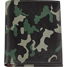 Zippo Tri-fold Wallet Camo Green