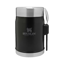 Stanley 0.4L Classic Kaşıklı Yemek Termosu Siyah 0.40 Lt