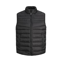 Jack & Jones Jjwest Light Bodywarmer Collar Siyah Erkek Yelek 12283201 Siyah