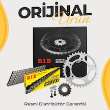Dıd Ducati Monster 620 Zincir Dişli Seti 2004-2006 X-ringli Zincir Çelik Renk