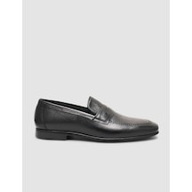 Cabani %100 Hakiki Deri Siyah Erkek Klasik Loafer