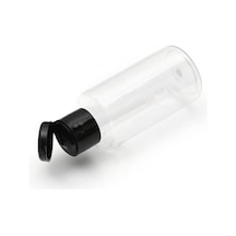 50ml Plastik Şefaf Fliptop Kapak Şişe, 12 Adet, Açmalı Kapak Şişe, Dezenfektan Şişesi,sabun Şişesi, Kozmetik Şişe Diğer