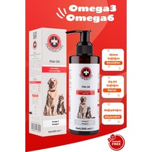 Pawnacare Fish Oil Kedi ve Köpekler İçin Tüy Sağlığı Destekleyici 200 ML