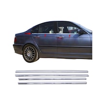 Bmw 3 Seri E46 Krom Cam Çıtası 4 Kapı P.çelik 1998-2005 Arası