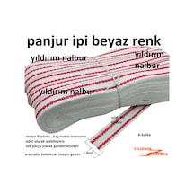 Panjur İpi Halat Kalın Ağaç Bağlama İpi 50 M Beyaz