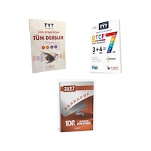 2027 2027 Limit Tyt Tüm Dersler + Sosyal Dtcf 7 Gün Bilimler Soru + Anla Kazan Paragraf Deneme 3'lü Set