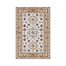 Kartela Halı Rustik Halı Jüt Taban Dokuma Halı Açık Gri - 200 X 300 Cm
