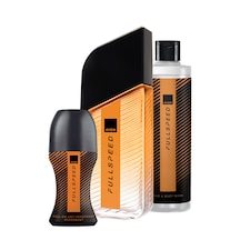 Full Speed 100 Ml. Erkek Parfüm 50 Ml. Rollon Ve 250 Ml. Saç Vücut Şampuanı Paketi Turunçgil