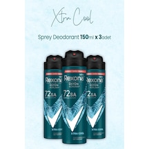 Men Sprey Deodorant Xtra Cool 150 Ml X 3 Adet