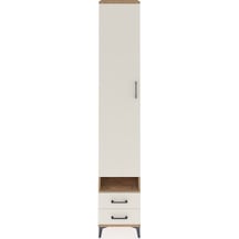 Hyperion Dolap 4 Raflı 2 Çekmeceli Tek Askılı 44x44x243 Çam-aytaşı Atlas Çam