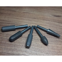 Matkap İçin Ahşap Metal Aşındırıçı Freze Uç Seti 6Mm 5 Adet İnce